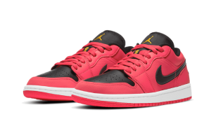 Nike Sko Dame Air Jordan 1 Low Sirene Rød